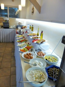 Buffet im Hotel Lily Ann Beach